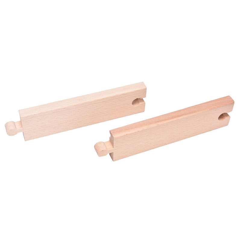 Wooden Train Straight Track Railway Accessorie Compatible All Major Brandsd`3C