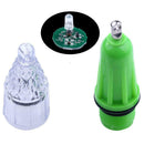 Mini LED Waterproof Fishing Trap Light 12cm 7 Color Underwater Flash Lamp