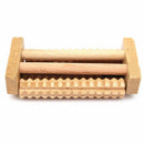 Handheld Wooden Roller Massager Reflexology Hand Foot Back Body Relax3ch