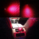 USB Car Atmosphere Lamp Interior Ambient Star Light LED Projector Starry Pr O9X0