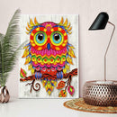 5D DIY Special Shaped Diamond Painting Colored Bird Cross Stitch Embroidery