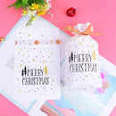 10pcs Christmas Tree Merry Christmas Gift Bags Snowflake Crisp Bag New Year OZ