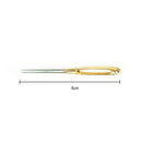 4pcs 2 Sizes Large-Eye Blunt Needles Knitters Wool Needles DIY Sewing Tools