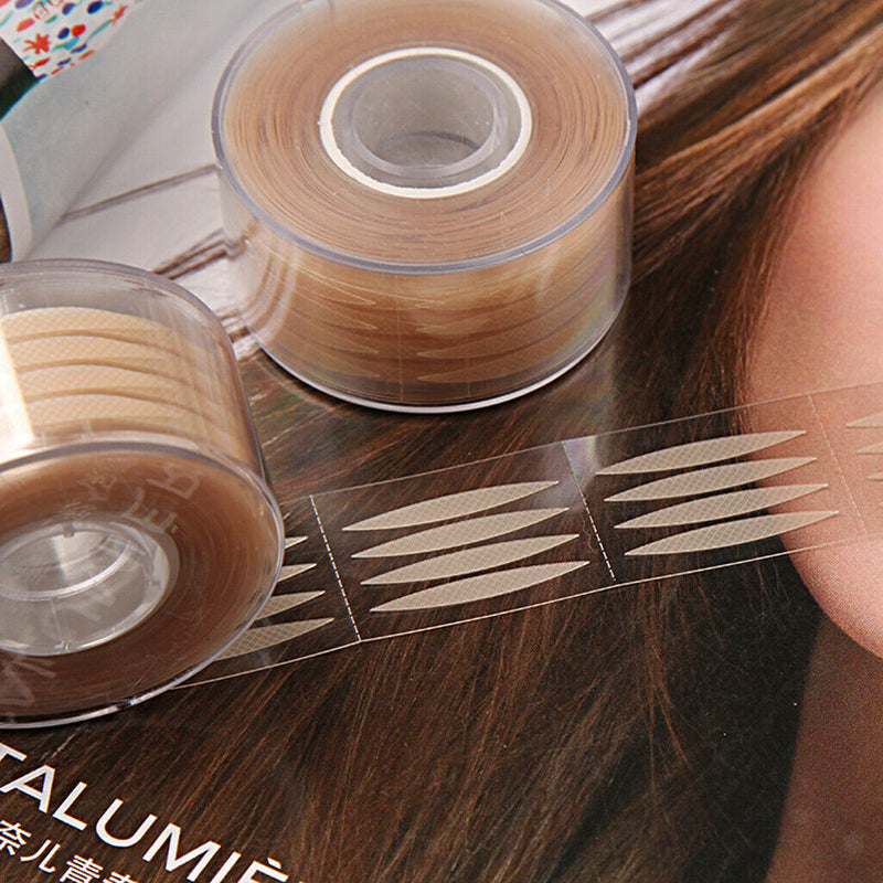 Waterproof Double Eyelid Strips Breathable Eye Lift Tapes Stickers Brown