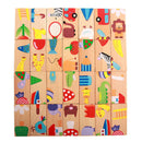 28pcs Children's Kids Dominoes Traditional Family Travel Game Fun Toys WEV