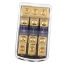 Mini Fuse Deconcentrator Holder Distribution Block for Car Marine Boat Sound