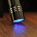 Hot Mini UV Ultra Violet 21 LED Flashlight Blacklight Aluminum Torch Light Lamp