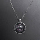 Notre Dame De Paris Rose Window Hanging Ornament Memorial Necklace Sweater