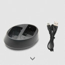 Dual Usb Battery Charger For Lp-E6 Lp E6 Lpe6 Camera Battery Pack 5D Mark I Y3C9