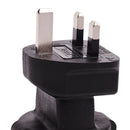 Durable UK to Europe AC Power Converter Socket Male to Female Adapter,250V