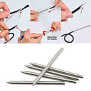 2Pcs Stainless Steel 550 Stitching Weaving Needles Hot New 78mm O3G7 A5B6