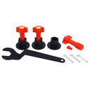 24Pcs/Set Mini Level Wedges Alignment Tile Spacers For Flooring Wall Tile C
