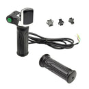 1 Pair Durable LED Voltage Display Twist Throttle Tools for 36V Ebike Scooter