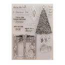 Silicone Clear Stamp Transparent Rubber Stamps DIY Scrapbook Christmas tree SRLJ