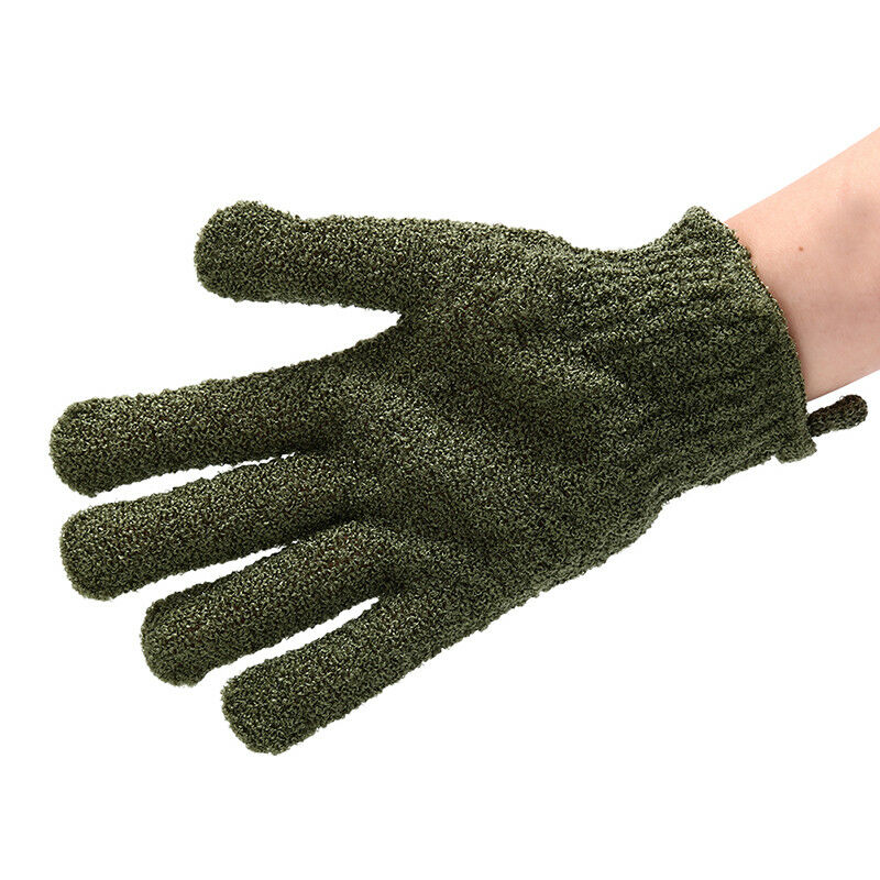 1pc shower exfoliating body scrub glove dead skin removal massage bath mit SPTOC