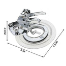 Round Universal Stitch Presser Foot Daisy Flower Sewing Machine Embroidery Mini