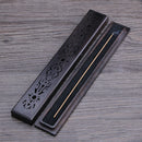 Practical Wood Incense Stick Holder Joss Insence Burner Ash Catcher B Size L