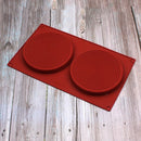 Red Silicone Mold Cake Decorating Tools Bakeware Dessert Mousse Cake Mold