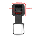 Black Rubber Trailer Hitch Cover Insert 2'' Receivers Class 3 4 5 For ATV