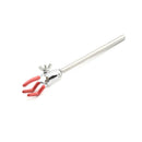 Chemistry Lab Single Adjustment Three Prong Extension Flask Clip Clamp for~Stand