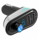 Car MP3 Dual USB 4.1 Bluetooth MP3 Car Handsfree Phone Car MP3 Player[silve