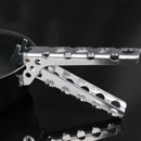 Portable Aluminum Alloy Camp Picnic Cookware Pan Bowl Pot Gripper Clam EZM