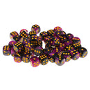 100pcs Board Game Dices D6 Dot Dies for D&D DnD MTG RPG Gaming Lovers Gift