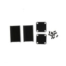 40*25*25mm Extruded PCB Aluminum Box Black Enclosure Electronic Project Case Kw