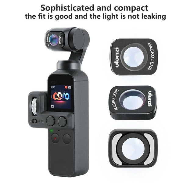Ulanzi Op-5 Op-6 Wide Angle Macro Lens For Dji Osmo Pocket 10X Hd 4K Macro  W5M9