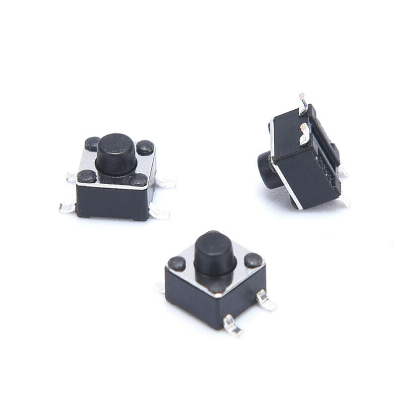 4.5*4.5*4.3mm10pc patch vertical  button switchRemote Keys Button MicroswitSEAU