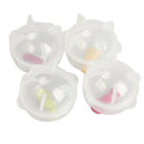 4pcs Mini Round Ice Grid Bar Ice Hockey Ice Ball Mold Ice Boxes DIY