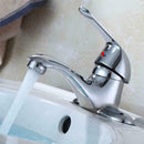 Hot & Cold Water Kitchen Sink Mixer Taps Spout Single Faucet Lever Tap B9C3