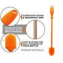 Bottle Wash Silicone Kitchen Cleaning Brush Wash Glass Brush Narrow Neck Wa