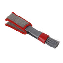 Microfiber Cleaner Brush for Car AC Vent Home Window Blind Keyboard (Grey)