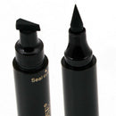 2 In 1 Liquid Eyeliner Stamp Winged Seal Makeup Black Liquid Eye Liner Pencil