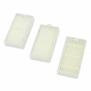 5 Filters+10 Side Brushes For Medion MD16192 MD18500 MD18501 MD18600 Series I9Z4