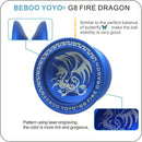 Bebooyoyo Metal Yoyo Professional Yoyo Set Yo Yo + Glove G8 Yo-Yo Metal Yoy D4J1