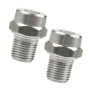 2x NPT 1/8 Inch Pressure Washer Garden Hose Nozzle Connect Quick Coupler-030
