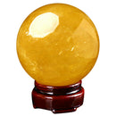 Yellow Crystal Ball Transfer Ball Lucky Yellow Crystal Ball Seven Star Arra E3X4