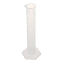 Height of 17cm graduated cylinder 50ml plastic