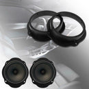 2pcs 6.5in Car Front Door Speaker Spacer Ring Adapter Plates for Ford Focus