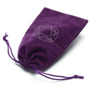 Special Velvet Tarot Card Set Storage Bag Six-Pointed Star Pattern WLB Hn