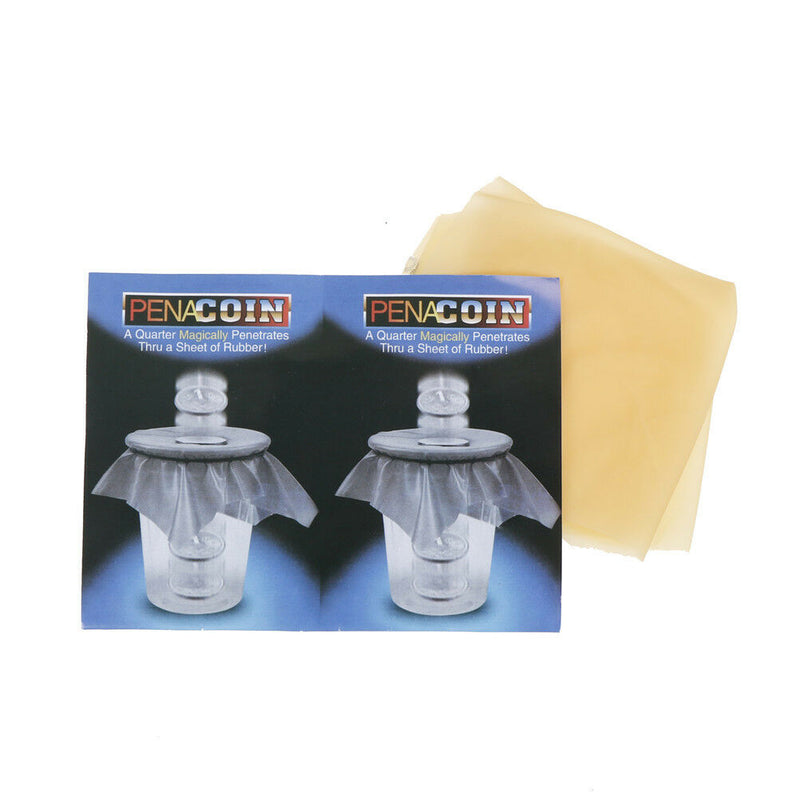 Pena/Penetrating Coin - Coin Penetrates a Rubber Sheet Into a Glass Cup ME