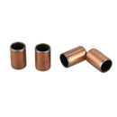 4 x brass tone self-lubricating plain bearing sleeve 15 * 10 * 8mm metal T3A7
