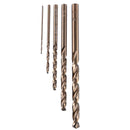 5pcs HSS CO M35 Cobalt Twist Drill Bits For Metal Steel 1mm 2mm 3mm 4mm 5mm