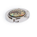 Peacock Pattern Handbag Hook Hanger Bag Holder W5N1