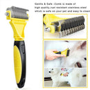 Pet Grooming Tool, Pet Stainless Steel Hair Comb Brush Professional Dog Shedding