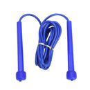 Skipping Rope PVC Adjustable Jump Rope Training Exercise Equipment (Blue) A