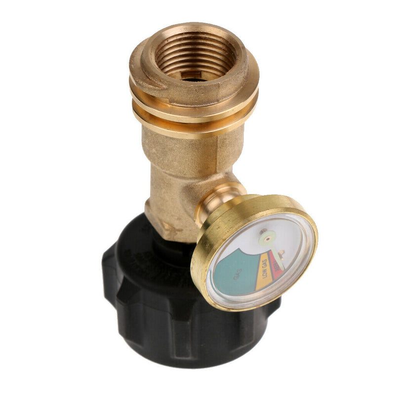 2pcs Propane Tank Gauge Level Indicator Leak Detector Gas Pressure Meter
