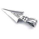 Jewelry Men's Pendant Necklace- Chain - Arrowhead - Stainless Steel - Fancy R4E5